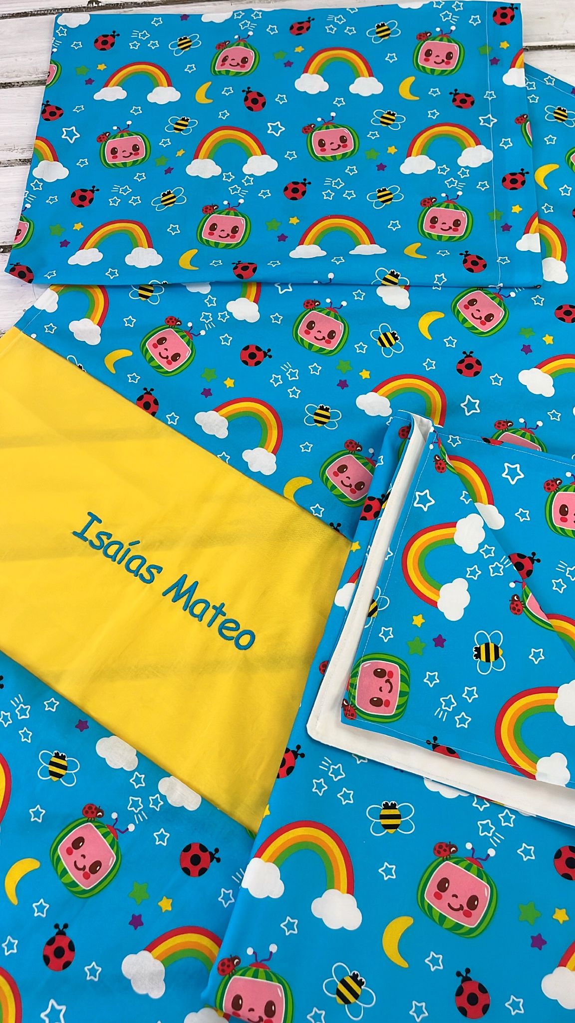 Set Catre 23 X 52 Bordado