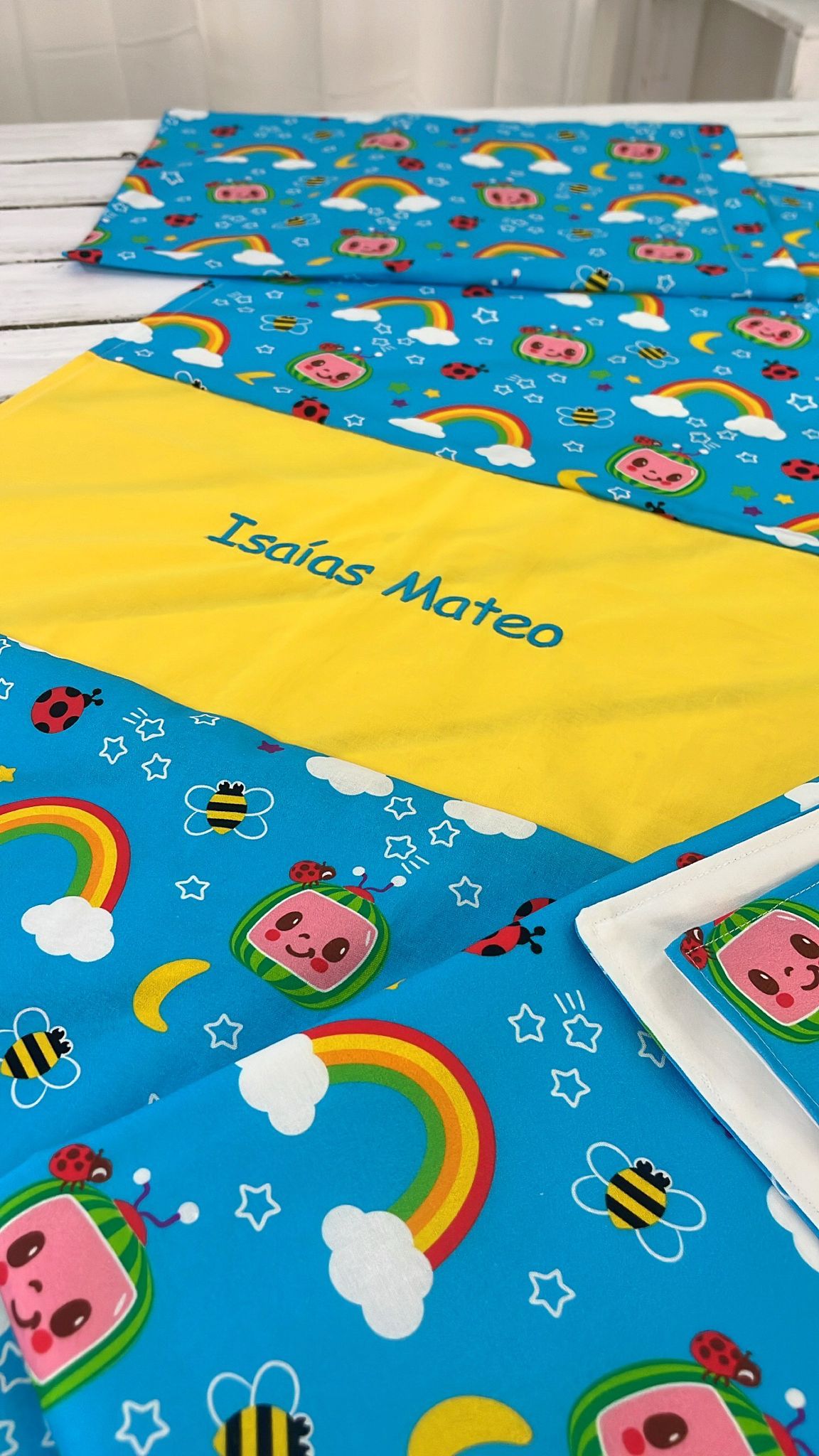 Set Catre 23 X 52 Bordado
